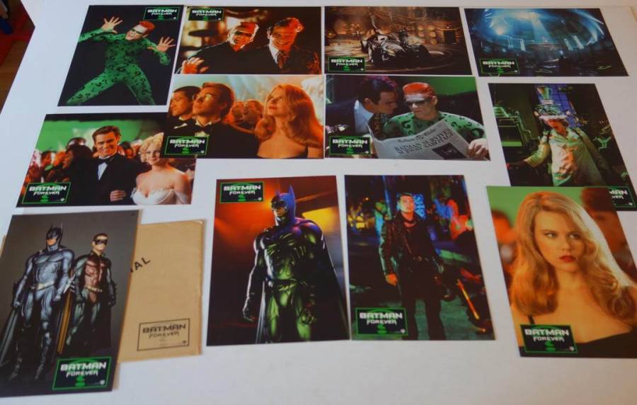 Batman Forever originaler deutscher Aushangfotosatz